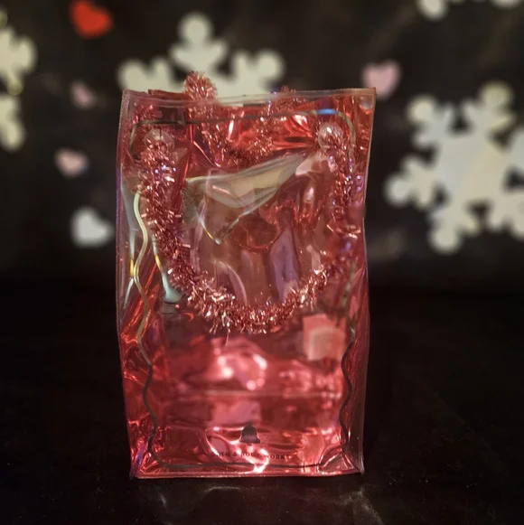 Bath & Body Works Pink Iridescent Gift Bag - Picture 6 of 6